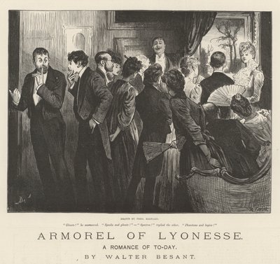 Armorel of Lyonesse, A Romance of To-Day, by Walter Besant by Frederick Barnard